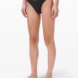 Lululemon Honeycomb Dip Mid-Rise Skimpy Swim Bottom size 8/M